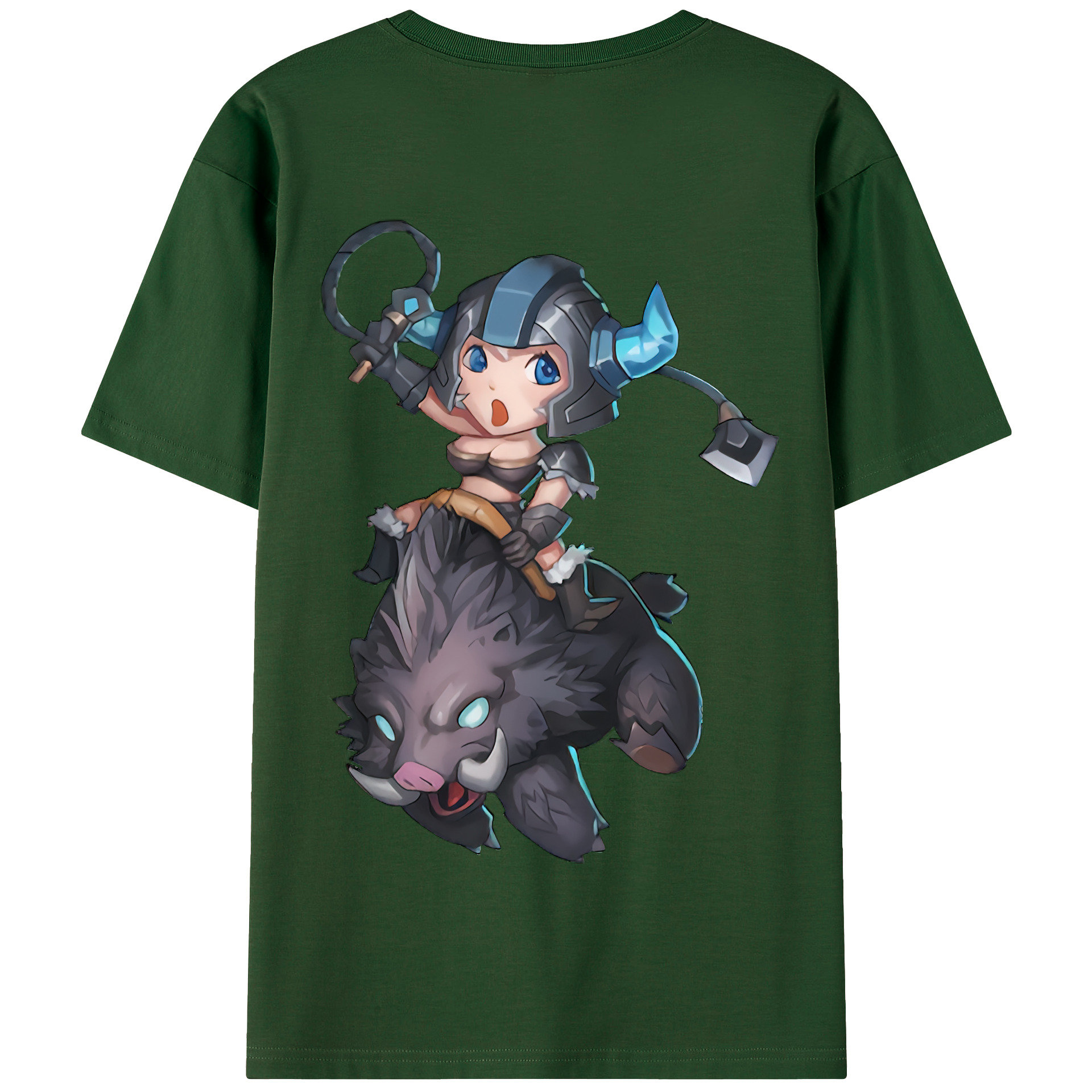 リーグ・オブ・レジェンド League of Legends LOL 綿100％半袖Tシャツ（背面プリント）